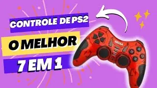 CONTROLE SEM FIO BOM E BARATO PARA PS2