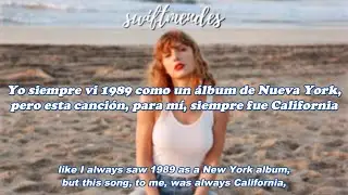 [sub. espa&ntilde;ol / ingl&eacute;s] Taylor Swift - &ldquo;Slut!&rdquo; (Voice Memo)
