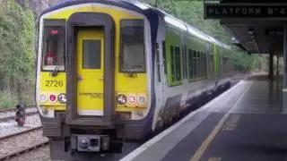 Waterford Plunkett HD-Irish Rail 2700 class no.2723+2726 arrives on service from Limerick Junction