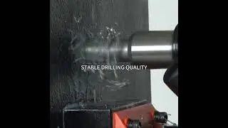 CHTOOLS DX-35 MAGNETIC DRILLING MACHINE DRILLING TESTING SIDEWAY DRILLING
