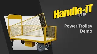 HIPOW Powered Trolley Demo | Designed and Made in the UK