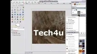 Gimp: How to make engraved text