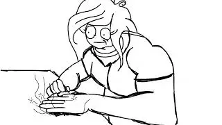 Ongezellig: Coco struggles with hyperactive brain boo boo's and protein supplements