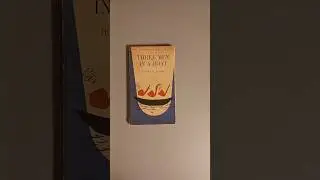 1930s-60s Three Men In A Boat by J K Jerome #vintage #books #english #satire #book #shorts #short