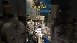Wave spring.spring machine