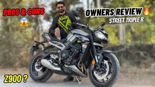 2025 Triumph Street triple R Owners Review🔥 | Better than Z900 ? |