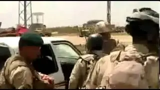 جرائم وحقد جيش المالكي الطائفي من بعد مجزرة الحويجه تحطيم سيارات المعتصمين وسرقة محتوياته