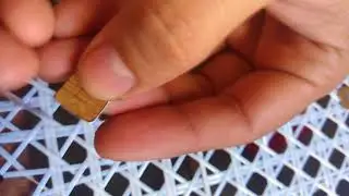 How to cut a sim card having large circuit area with proff