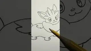 A very cute and cuddly Pok&eacute;mon fusion, Lillipup and Yamper, Yampup! Hope you enjoy the #drawing
