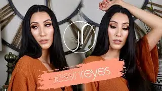 Baddie Copper Metallic Makeup Moment