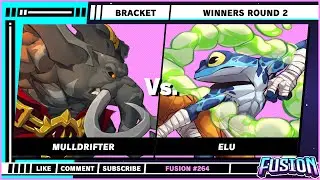 Fusion #264 - Winners Round 2 - Mulldrifter (Loxodont) VS Elu (Ranno) - Rivals of Aether 2