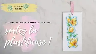 Un MARQUE-PAGE avec VOTRE PLASTIFIEUSE ! ❤️ BONUS : la TECHNIQUE pour COLORIER COMME UNE PRO !