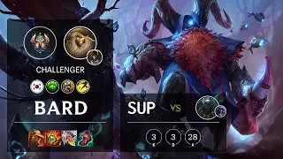 Bard Support vs Pyke - KR Challenger Patch 11.23