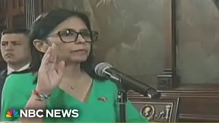 Delcy Rodriguez sworn in as Venezuela&rsquo;s interim president