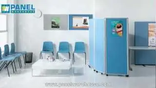 Mobile Folding Room Dividers from Panel Warehouse