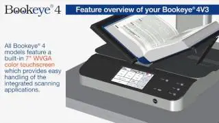 Feature overview of your Bookeye&reg; 4V3