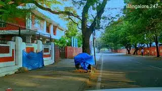Bengaluru during Covid19 lockdown | Bangalore lockdown video - Empty roads and street