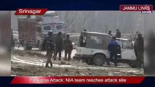 NIA team reaches attack site at Pulwama for further investigation