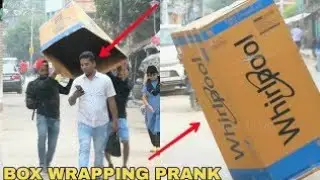 #Boxwrapping&nbsp;#Boxwrappingprank&nbsp;#bestprankBox😂Wrapping Prank on Girls | Best Prank2020