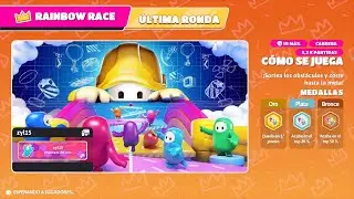 RAINBOW RACE - Modo Creativo - AVENTURAS INEXPLORADAS - Fall Guys