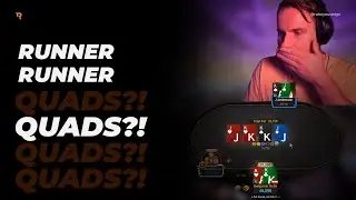 Runner Quads Final Three In The $3,150 High-roller!? | Twitch Poker Highlights