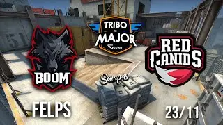 BOOM felps (23/11) vs RED Canids (de_vertigo) - Samp4s CS:GO POV Demos