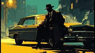 1940&rsquo;s Retro Jazz Noir | Late Night Jazz with Cigarettes & Vintage City Lights