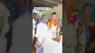 Back to home hero 🇮🇳 #soldierali @ChachchaG #indianarmyvlog #foujivideo #armyboy