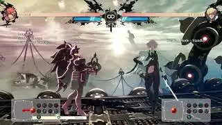 Baiken combo #1 (patch 1.18)