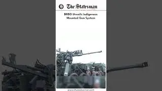 India Unveils Indigenous Mounted Gun System | DRDO's MGS Showcased in Maharashtra #shorts
