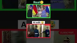 Putin & Angela Merkel meeting 🤝 | ai generated video ai world leaders ai Putin ai Angela Merkel