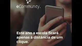 app eCommunity - A Escola &agrave; dist&acirc;ncia de um clique.