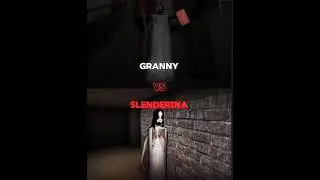 Granny Vs Slenderina #granny #slendrina #slenderman #horrorgaming #wizard #shorts
