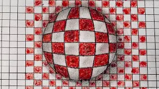 How to Draw 3D Optical Illusion on Paper | Step-by-Step Realistic Art