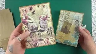 Vintage Junk Journals #DIY Cover & Bindung / Das Tinchen