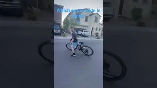 Which power slide is better🤨#bikes#fyp#powerslide #biking