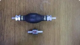 ¿ Instalar una PERA CEBADORA o una válvula ANTIRRETORNO de combustible ?, ¿ qué es MEJOR ?