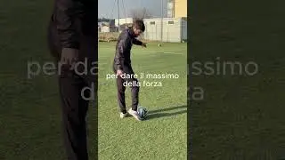TIRO DI COLLO #shorts #calcio #soccer #football #tutorial #footballskills #futbol