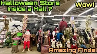 Halloween Animatronics at the Mall‼️ Costumes, masks, props and more‼️