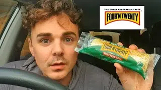 MEAT FREE FOUR N TWENTY SAUSAGE ROLL | Aussie Sausage Roll Taste Test