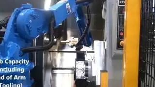 GEN TURN 52 TTMY CNC Turn Mill Center, Fully Automatic Robotic System