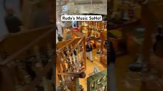 Rudy&rsquo;s Music SoHo location, NYC #music #guitar