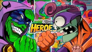 jugué PvZ HEROES por PRIMERA VEZ y...😲