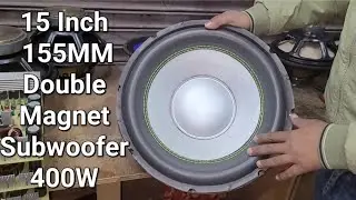 Subwoofer 400W 15 Inch Double Magnet| Subwoofer 4 Layer 4 Ohm Quil| Subwoofer Hi Subwoofer| Tech S.B
