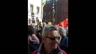 Manchester Anti-austerity Protest March 4/10/15