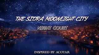 The Sidra Moonlight City Night Court | ACOTAR-Inspired Magical Music | Focus, Calm, Heal, Relax