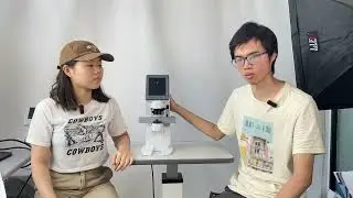 Auto lensmeter with progressive lens measurement demo video .LM-7 similar with Nidek .part one.