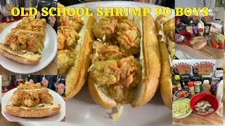 A Very Easy,Quick And Simple Sandwich/OLD SCHOOL SHRIMP PO BOY/With A Few Tips To Make It Amazing