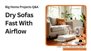 Quick Dry Sofa Airflow Hacks For Dense Upholstery