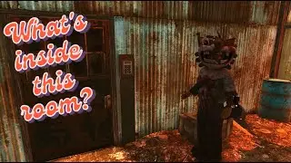 Fallout 76 what's inside this door at Tanagra town?
